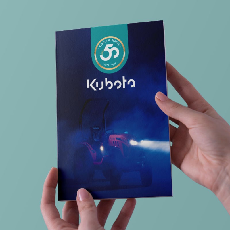 Boutique Officielle Kubota | Bloc-notes Kubota A5 LXe 261