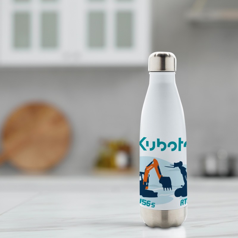 Tienda Oficial Kubota | Botella isotérmica Kubota 500ml U56-5