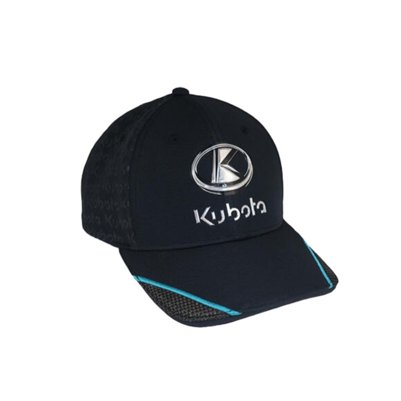 Tienda Oficial Kubota | Gorra Kubota negra y azul Carbon