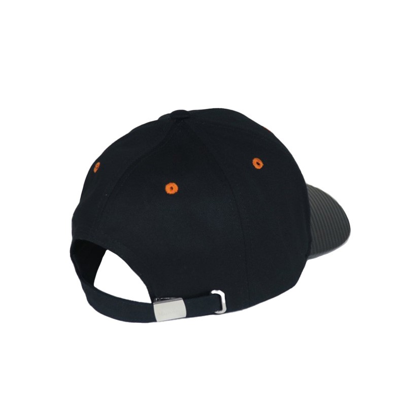 Boutique Officielle Kubota | Casquette Kubota noire et orange Carbon