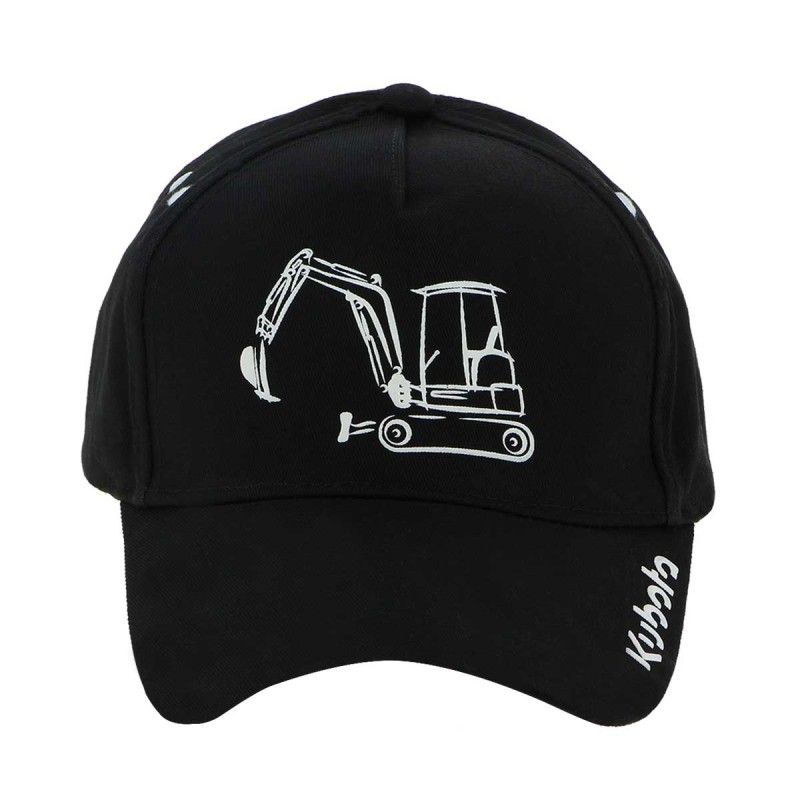 Negozio Ufficiale Kubota | Cappellino Kubota nero Miniescavatore