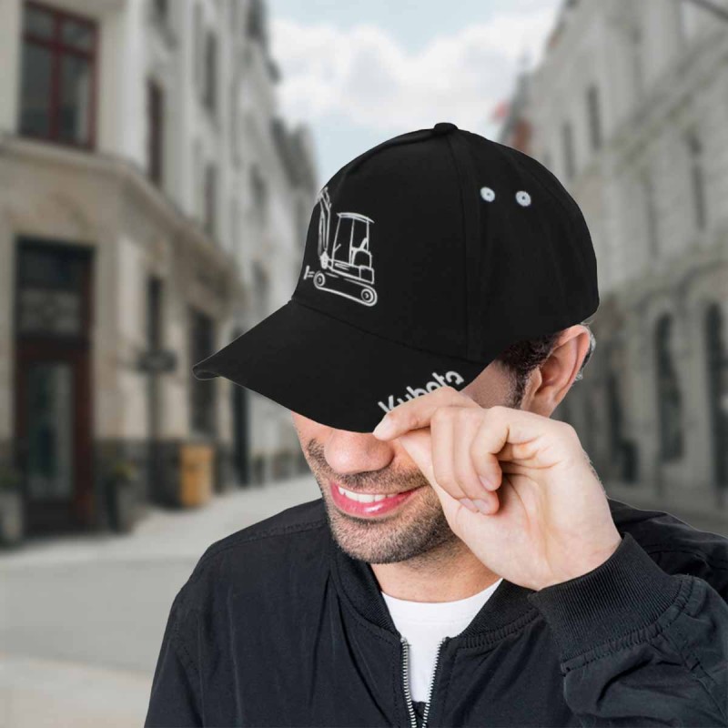 Kubota Online Shop | Kubota black Mini-excavator cap