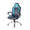 Boutique Officielle Kubota | Chaise de bureau Kubota noire et bleue