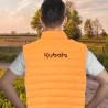 Officiële Kubota Shop | Kubota bodywarmer zonder mouwen oranje