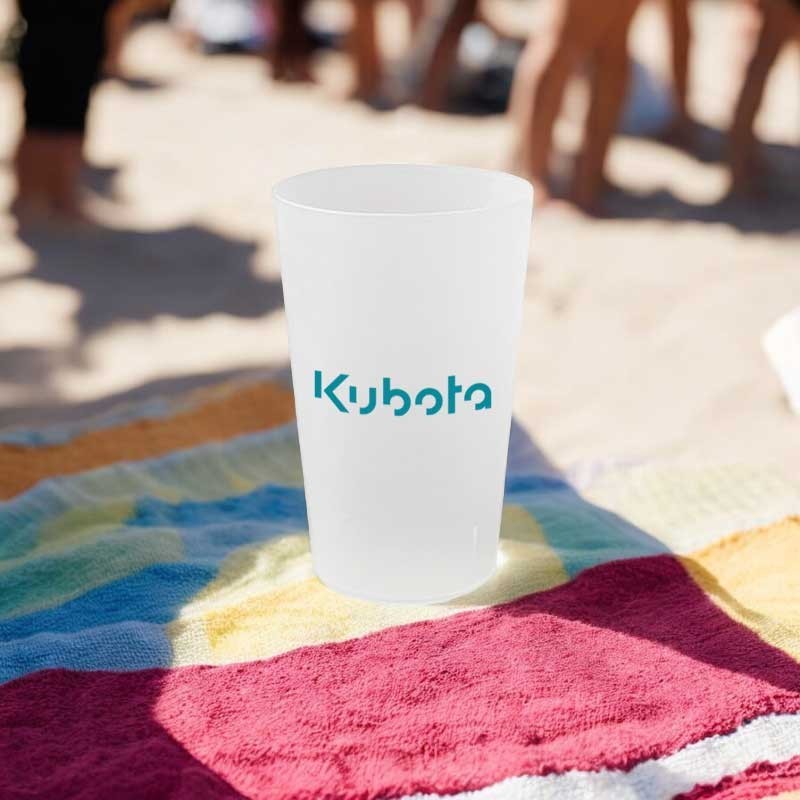 Tienda Oficial Kubota | Vaso Kubota 30cl transparente
