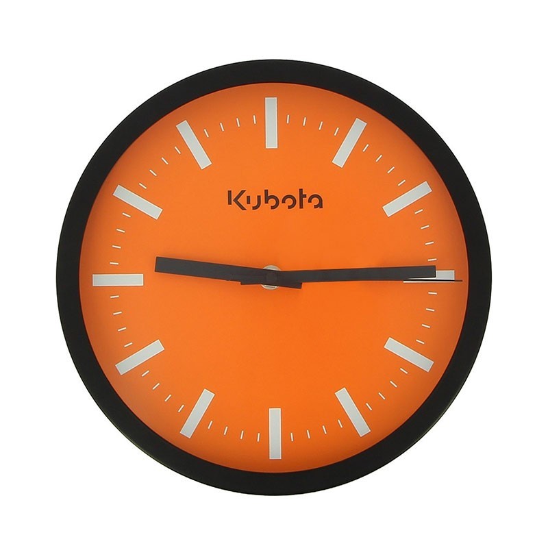 Kubota Online Shop | Kubota orange wall clock