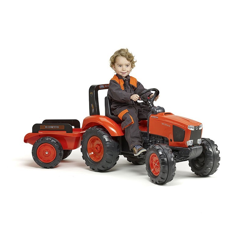 Oficjalny Sklep Kubota | Mini koparka Kubota dla dzieci M135GX + przyczepa