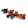 Boutique Officielle Kubota | Mini tractopelle Kubota pour enfant M7171 + pelle + remorque