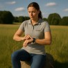 Negozio Ufficiale Kubota | Polo Kubota donna grigio