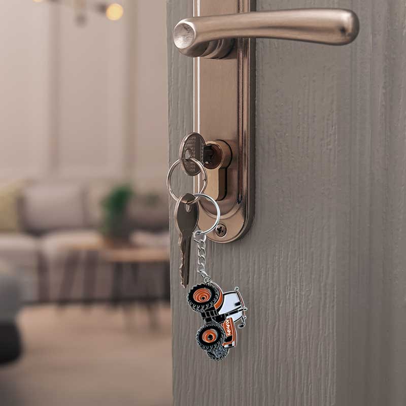 Officiële Kubota Shop | Kubota M7003 metalen sleutelhanger
