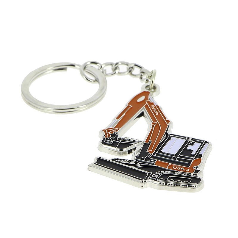 Boutique Officielle Kubota | Porte-clés Kubota U36-4 métal