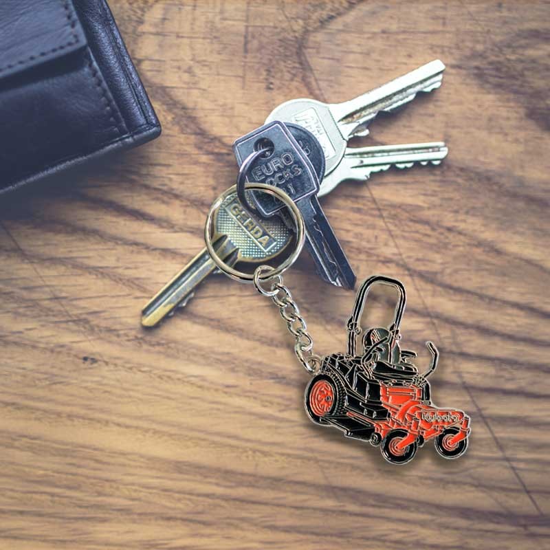 Boutique Officielle Kubota | Porte-clés Kubota Z2-481 métal