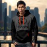Negozio Ufficiale Kubota | Felpa con cappuccio Kubota nero