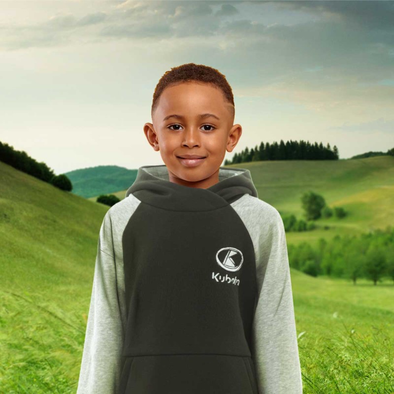 Officiële Kubota Shop | Kubota kinderhoodie met capuchon