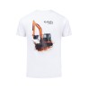 Oficjalny Sklep Kubota | T-shirt Kubota biały KX085-5