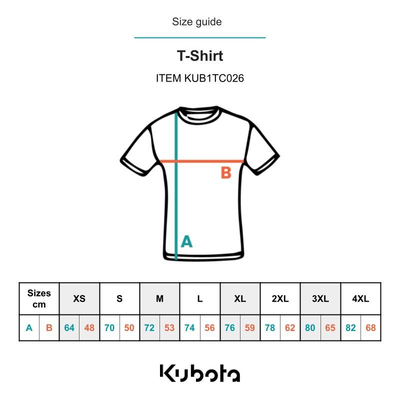 Offizieller Kubota Shop | T-shirt Kubota weiß KX085-5