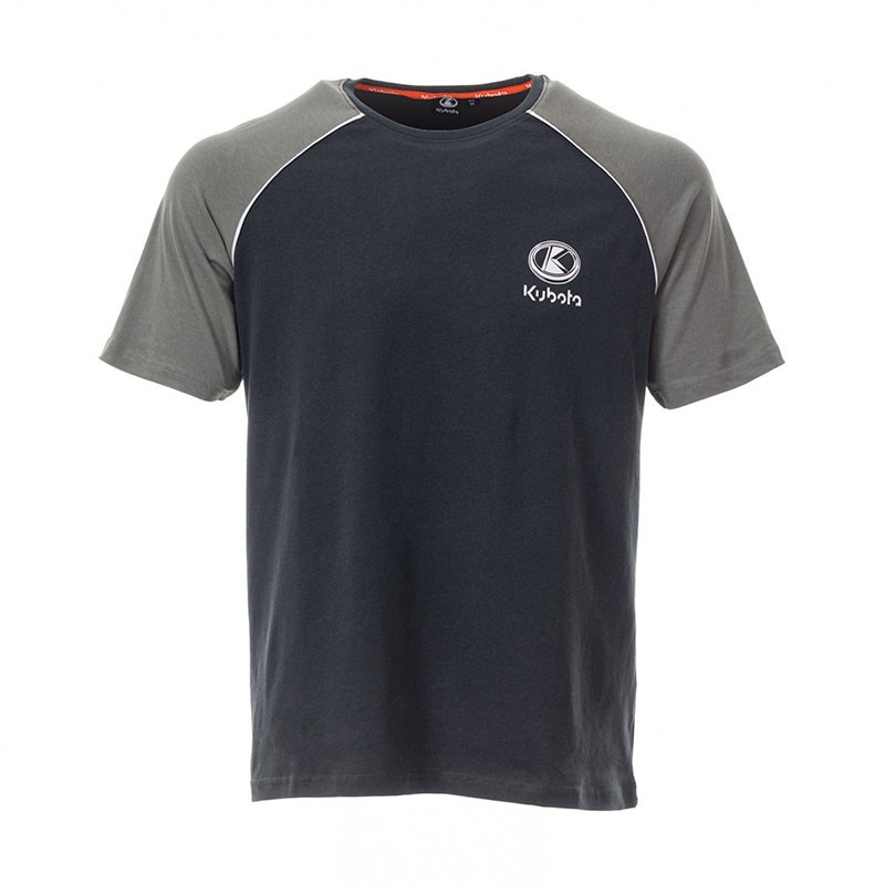 Oficjalny Sklep Kubota | T-shirt Kubota męski ciemnoszary i jasny