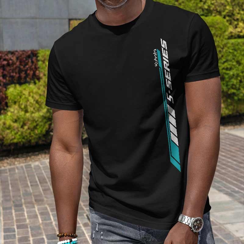 Boutique Officielle Kubota | T-shirt Kubota homme noir 5-SERIES