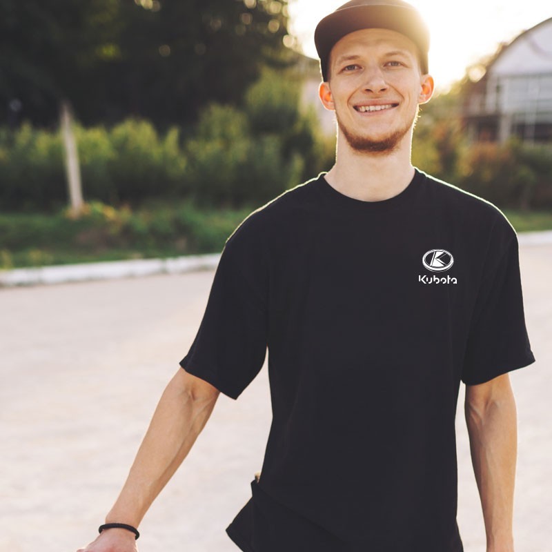 Oficjalny Sklep Kubota | T-shirt męski Kubota czarny
