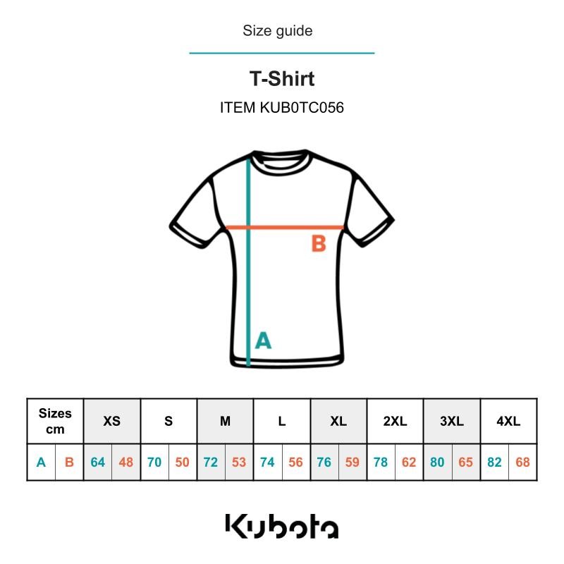 Offizieller Kubota Shop | T-shirt Herren Kubota schwarz