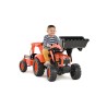 Officiële Kubota Shop | Mini graafmachine Kubota voor kinderen M6-142 + graafmachine + aanhanger