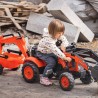 Negozio Ufficiale Kubota | Mini trattore KUBOTA per bambini M7171 + retroescavatore + rimorchio