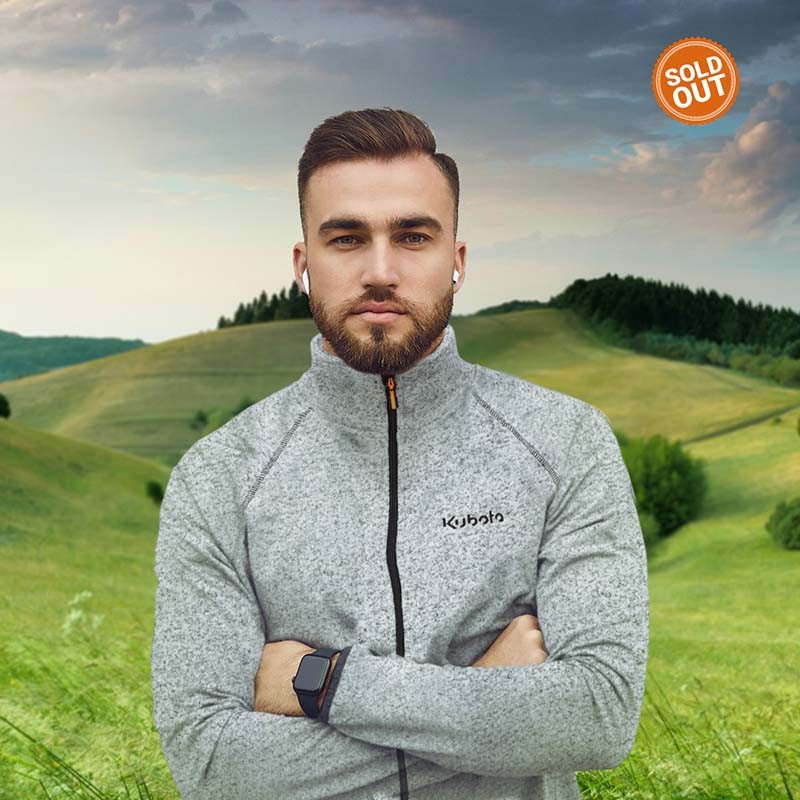 Negozio Ufficiale Kubota | Giacca in pile Kubota spessa