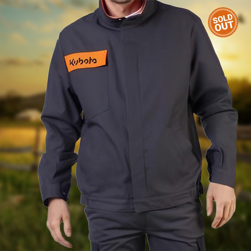 Negozio Ufficiale Kubota | Giubbetto professionale Kubota nero e arancione