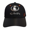 Tienda Oficial Kubota | Gorra Kubota negra y naranja Carbon