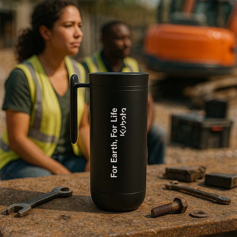 Tienda Oficial Kubota | Taza isoterma Kubota nómada