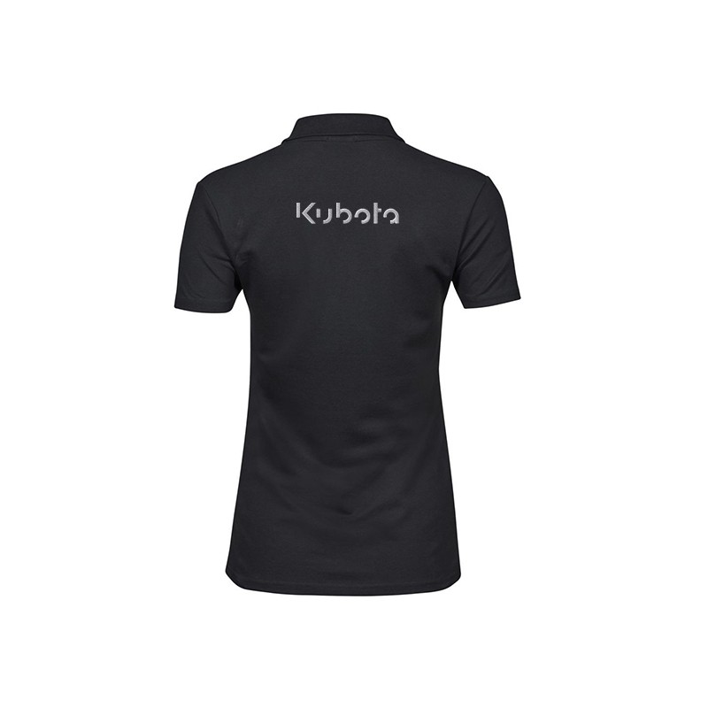 Offizieller Kubota Shop | Polo Kubota damen schwarz Premium
