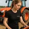 Official Kubota Store | Kubota women’s t‑shirt black and orange