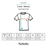 Officiële Kubota Shop | T-shirt dames Kubota zwart en oranje