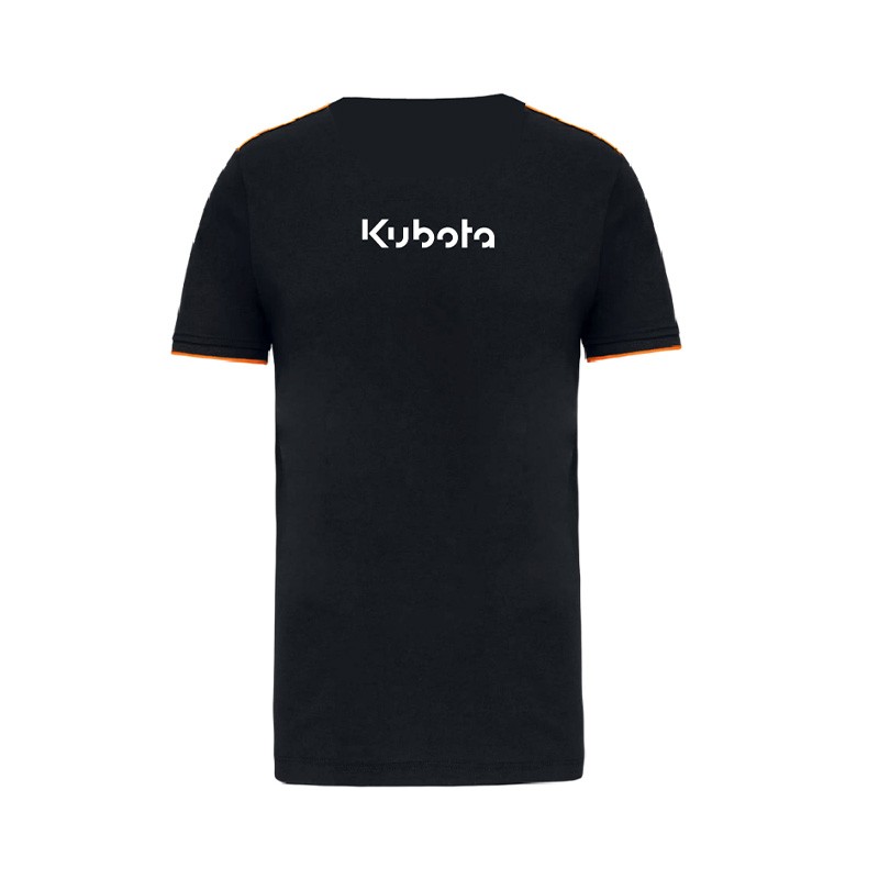 Boutique Officielle Kubota | T-shirt Kubota homme noir et orange