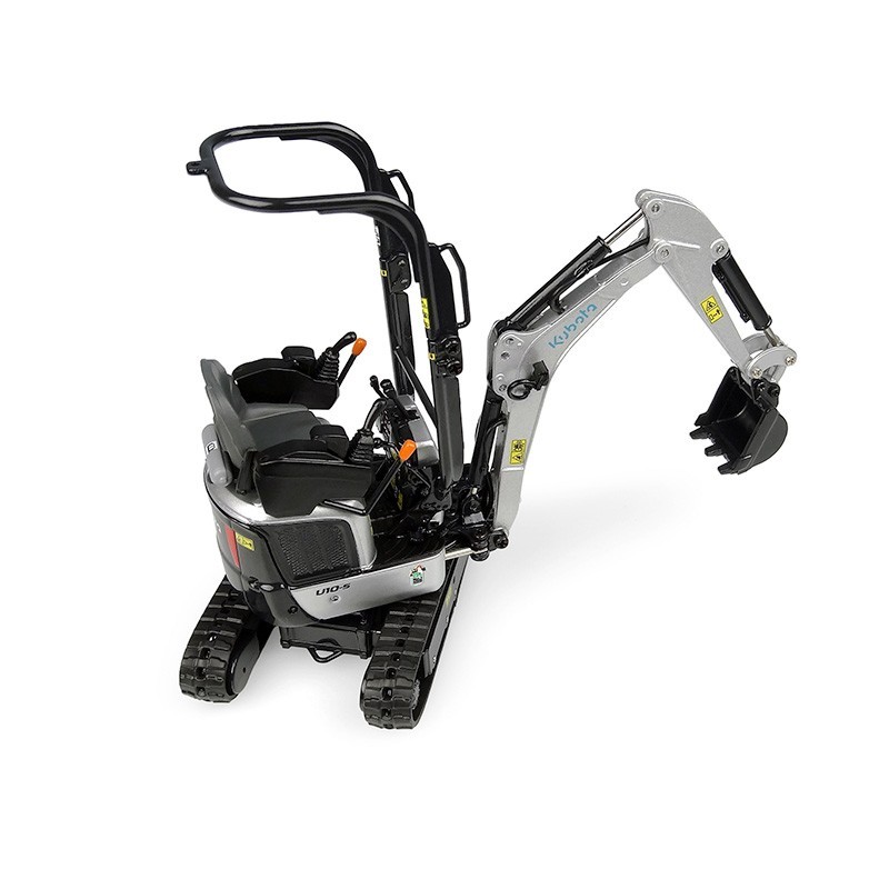 Negozio Ufficiale Kubota | Maquettes Mini-pelle Kubota U10-5 Silver (edizione limitata) (x3) (1:24)