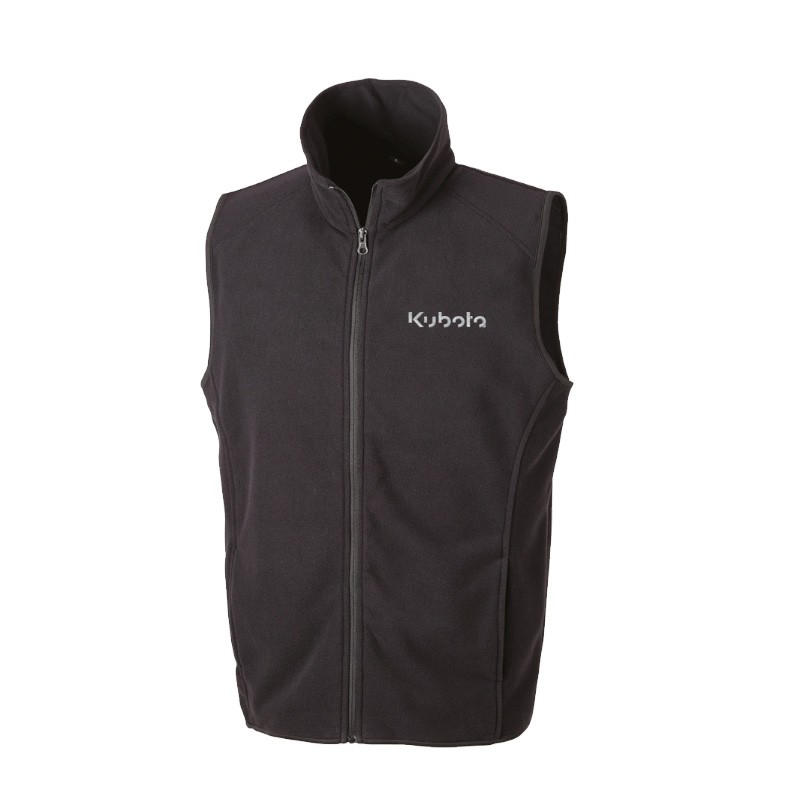 Boutique Officielle Kubota | Gilet polaire Kubota noir