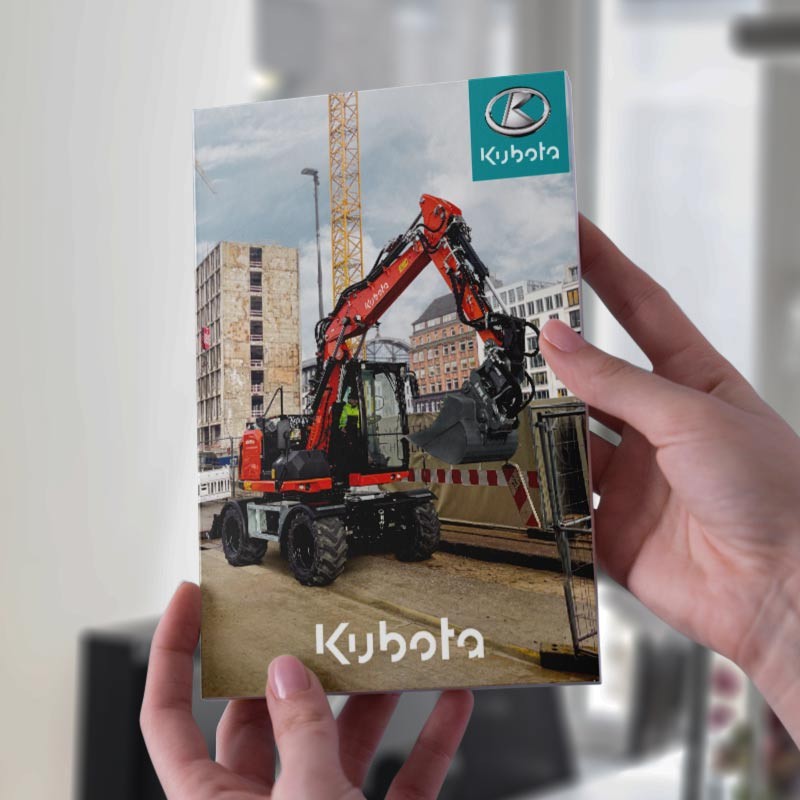 Offizieller Kubota Shop | Notizblock Kubota A5 KW095